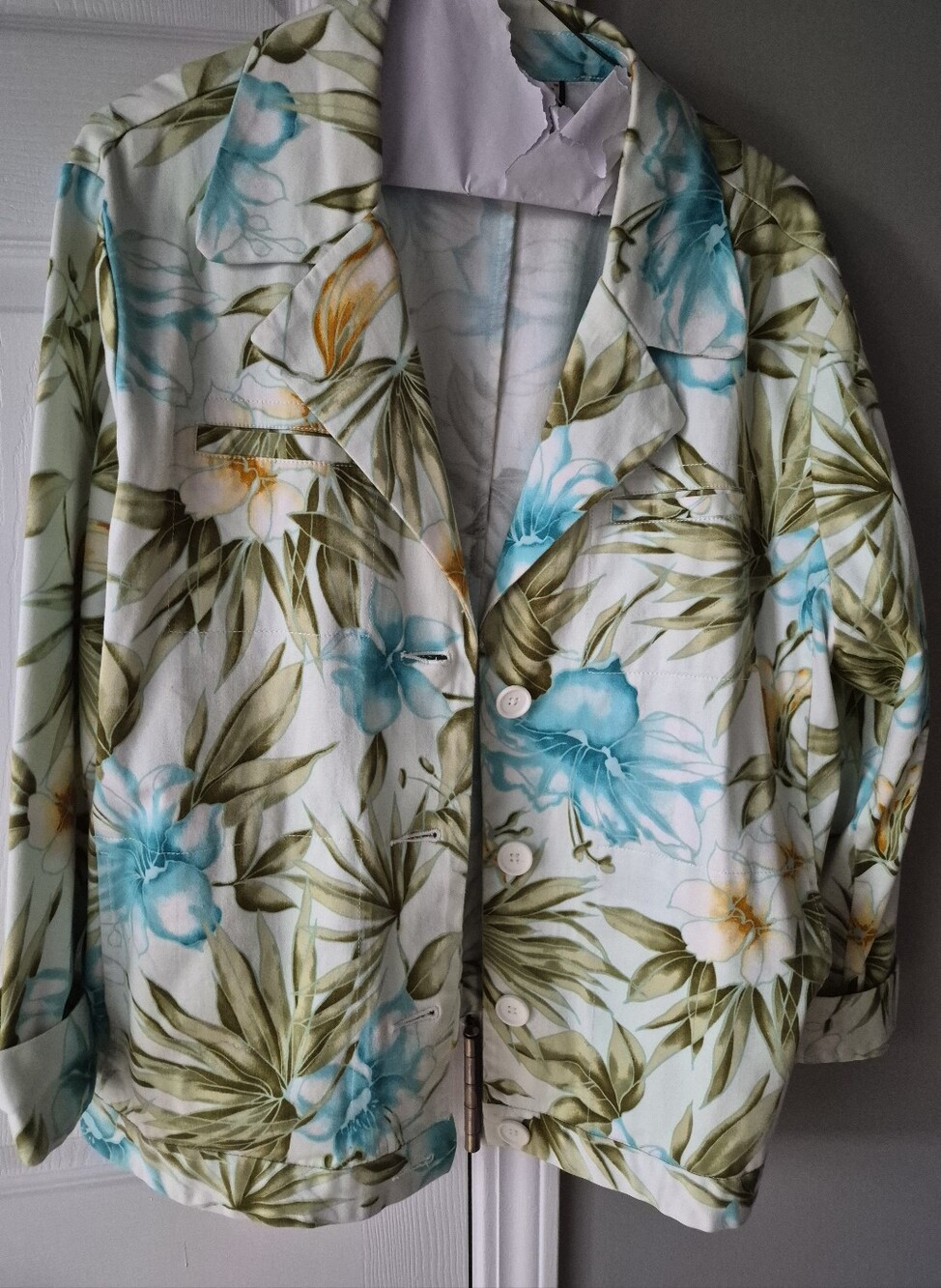 Jamaica Bay Tropical Print Jacket